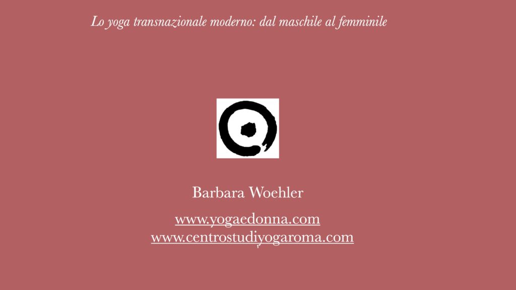 yoga al femminile